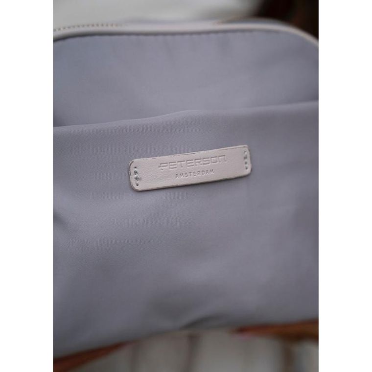 Torebka shopper, szara, Peterson