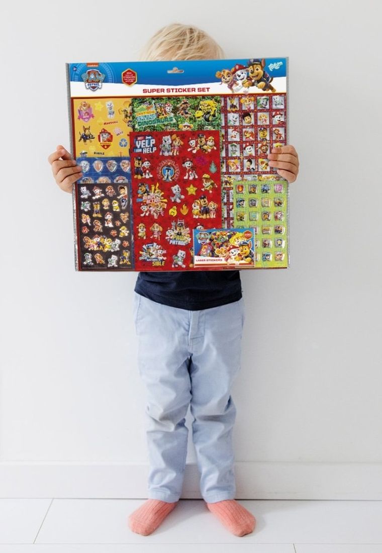 Totum, Psi Patrol, duży zestaw naklejek, 300 elementów