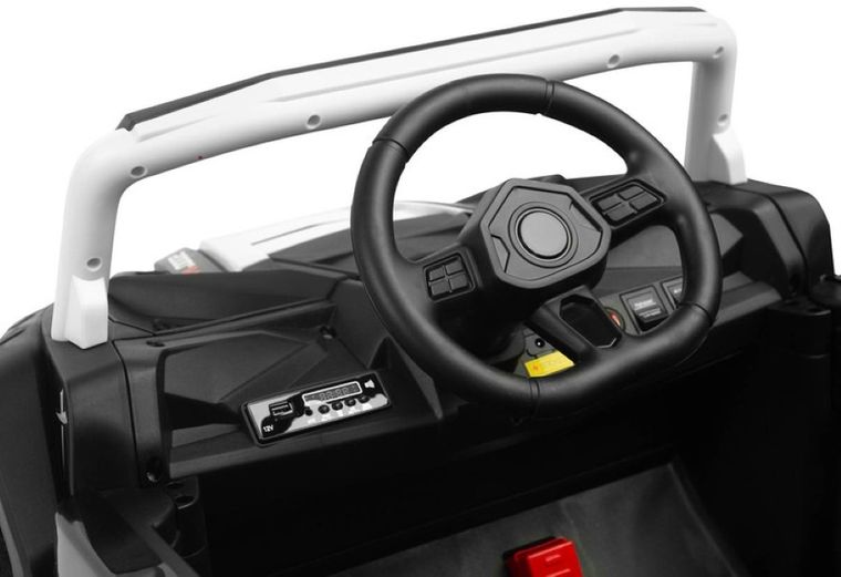 Toyz, Axel, pojazd na akumulator, biały