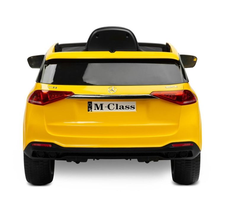 Toyz, Mercedes-Benz, W166, pojazd na akumulator, żółty