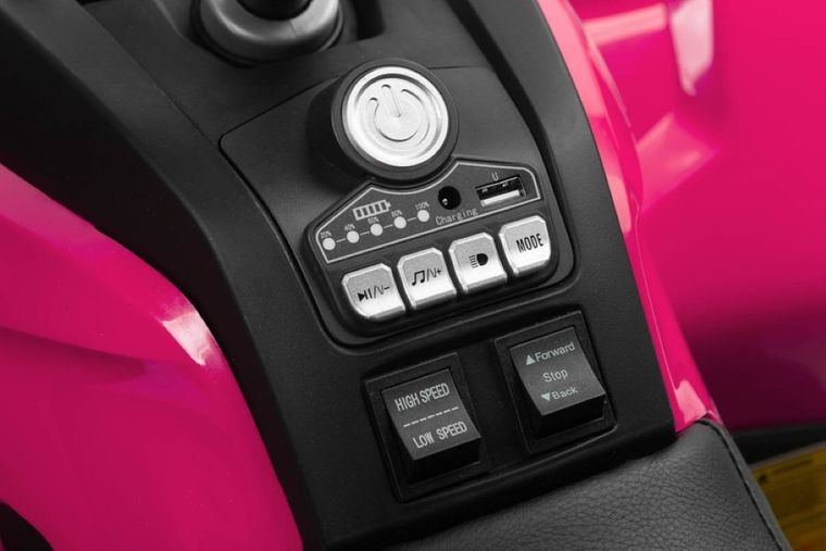 Toyz, Quad Gigant, pojazd akumulatorowy, pink