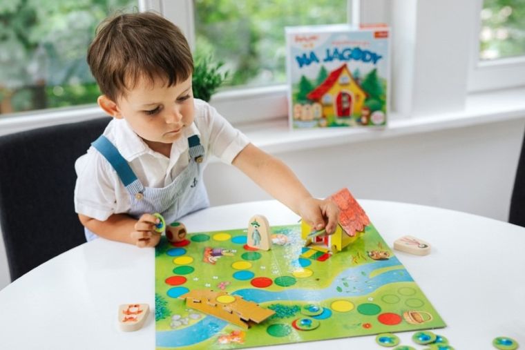 Trefl, Bobaski i Miś, Na jagody, Moja pierwsza gra