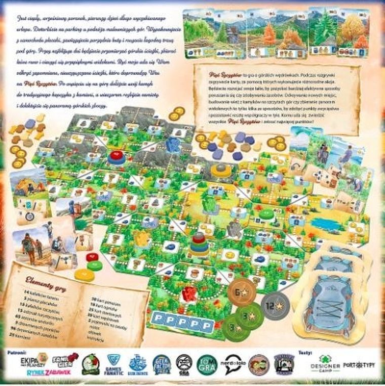 Trefl, Pięć Szczytów, gra familijna