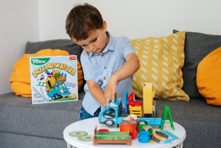 Trefl, Rodzina Treflików, Przeprowadzka, gra familijna