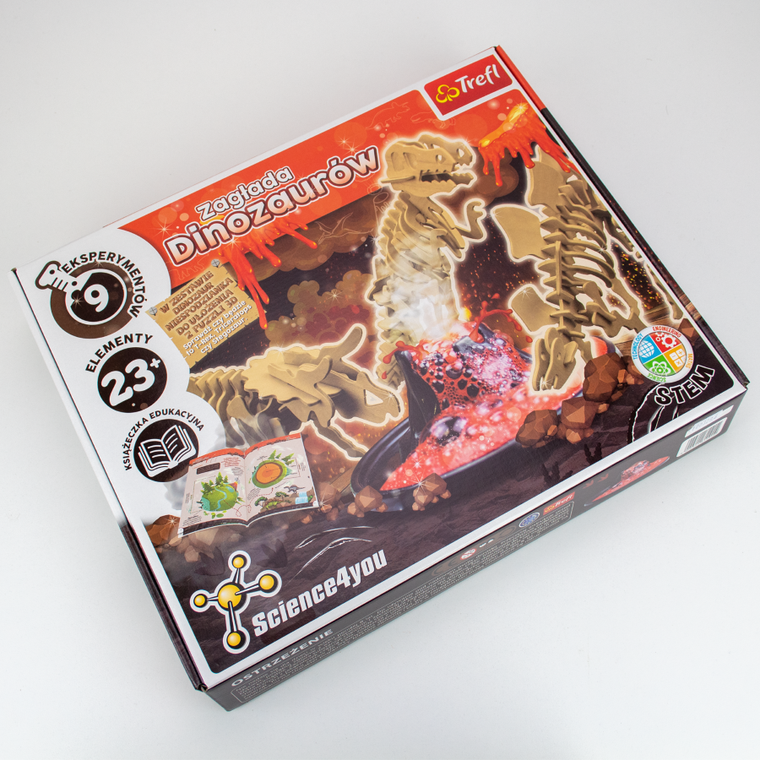 Trefl, Science4You, Zagłada dinozaurów, zestaw L