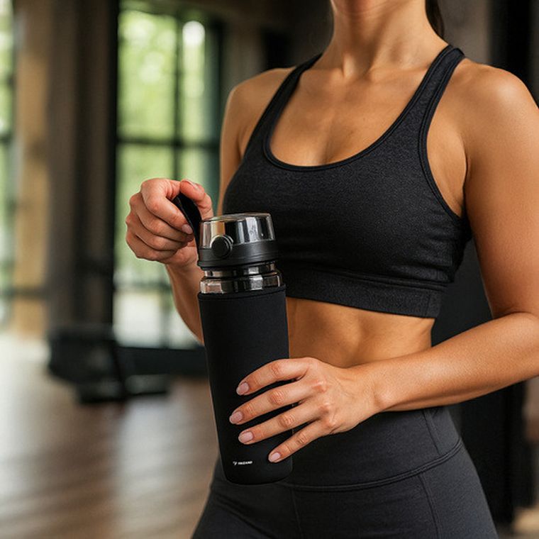 Trizand, bidon na wodę z pojemnikiem, 1l