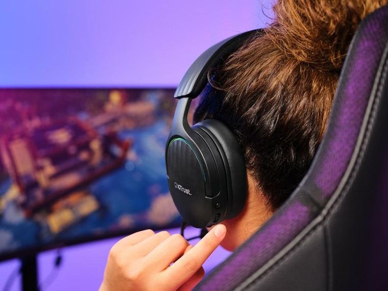 Trust, słuchawki bezprzewodowe, Gxt491 Fayzo