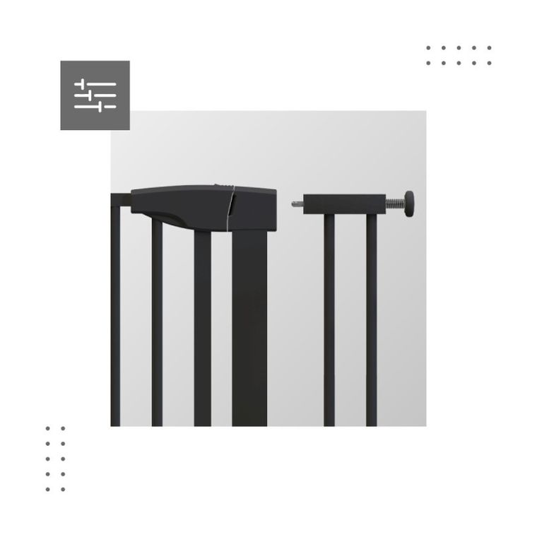 Tulano, Guardian 3.0, barierka zabezpieczająca, rozporowa, black