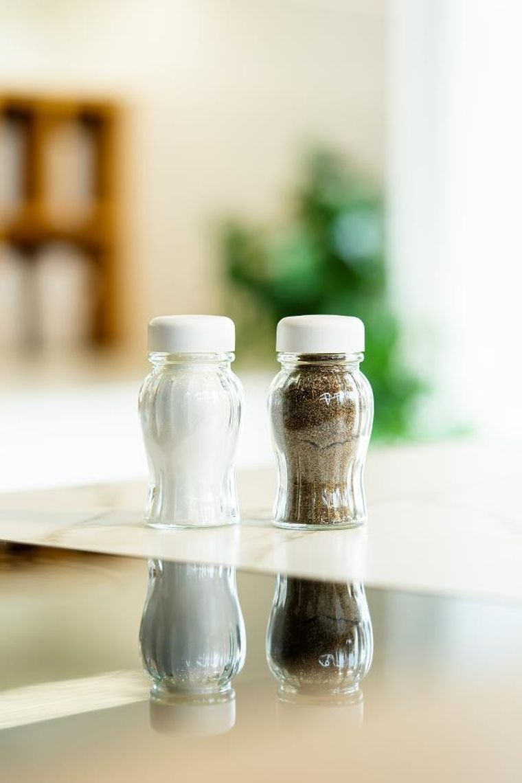 Vialli Design, słoiczki na przyprawy, Vilagio, 24 szt., mix kolorów