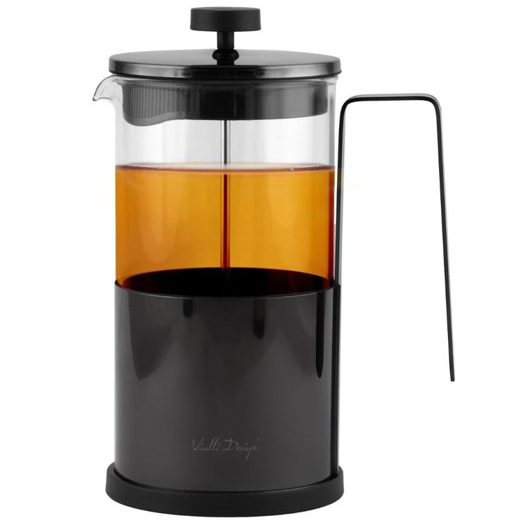 Vialli Design, zaparzacz do kawy i herbaty, 1000 ml, Diamante graiftowy