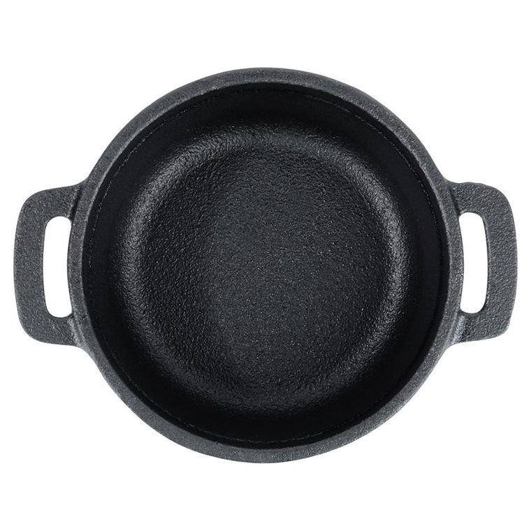 Vilde, Cast Line, garnek do serwowania z pokrywką żeliwny, 10 cm, 250 ml