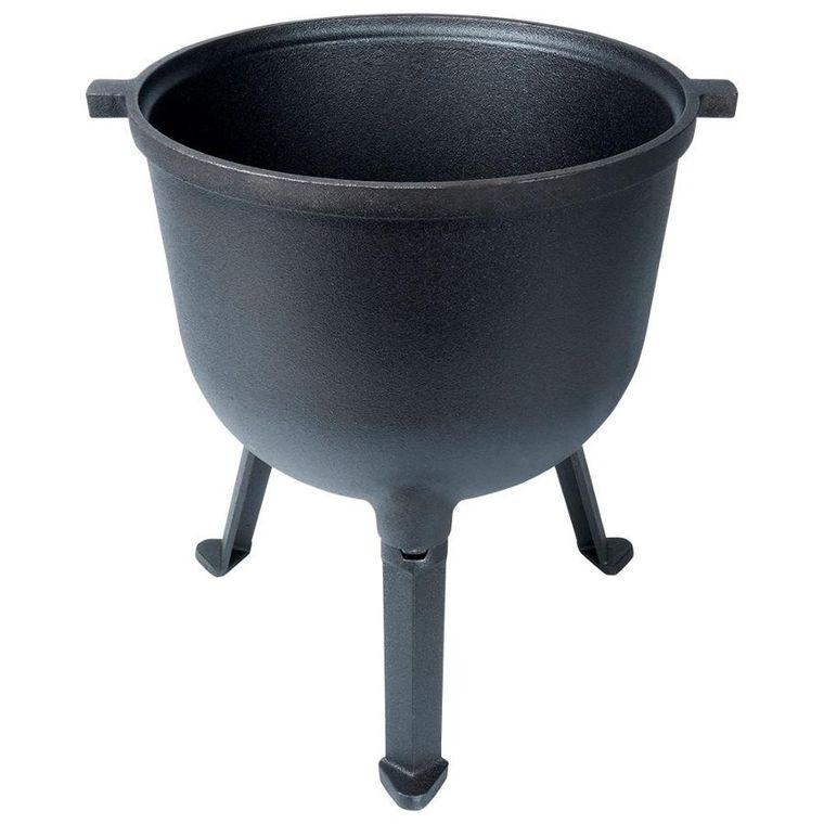 Vilde, Cast Line, kociołek żeliwny na nóżkach z pokrywką, 10l