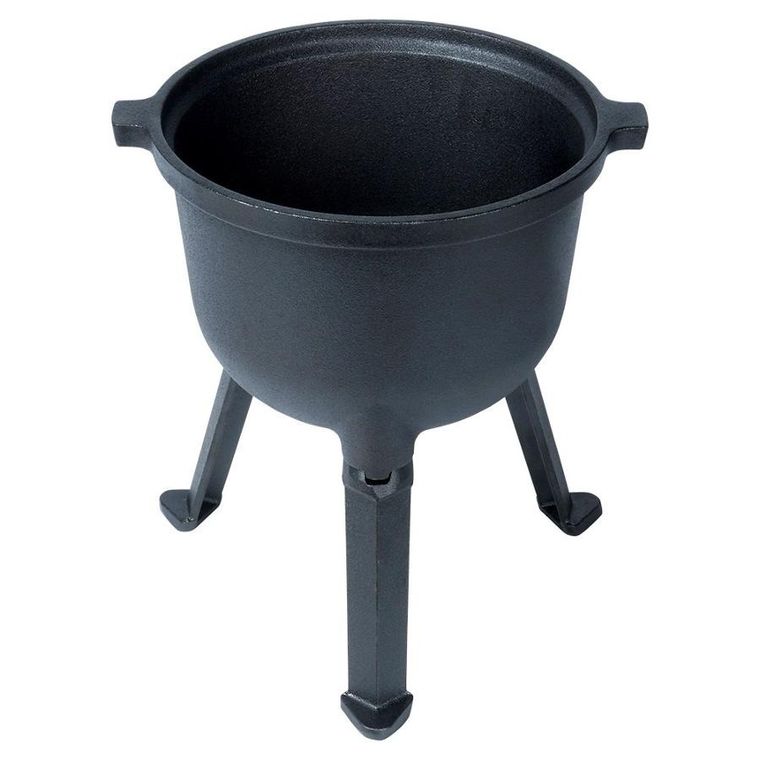 Vilde, Cast Line, kociołek żeliwny na nóżkach z pokrywką, 4l