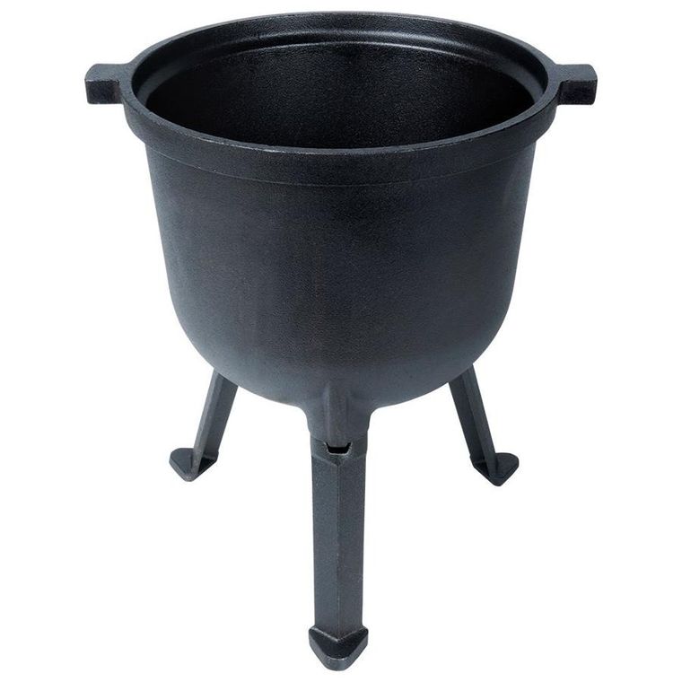 Vilde, Cast Line, kociołek żeliwny na nóżkach z pokrywką, 8l