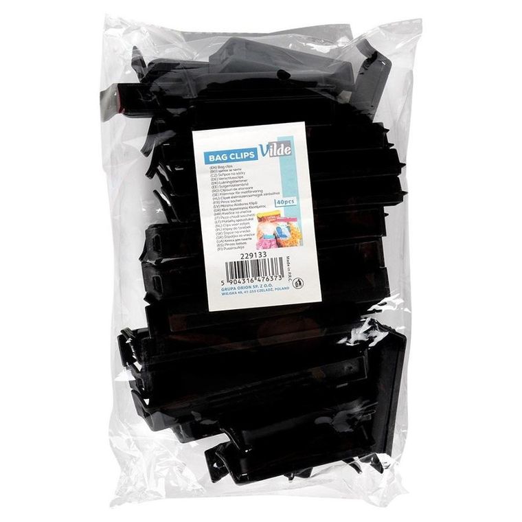Vilde, klipsy do torebek, przypraw, 40 szt.