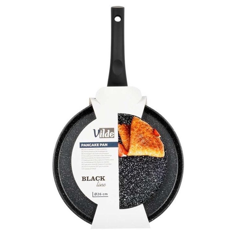 Vilde, patelnia granitowa do naleśników placuszków, 26 cm