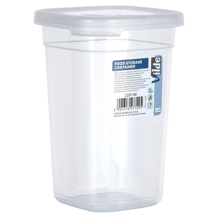 Vilde, pojemnik na produkty sypkie z pokrywką, 1l