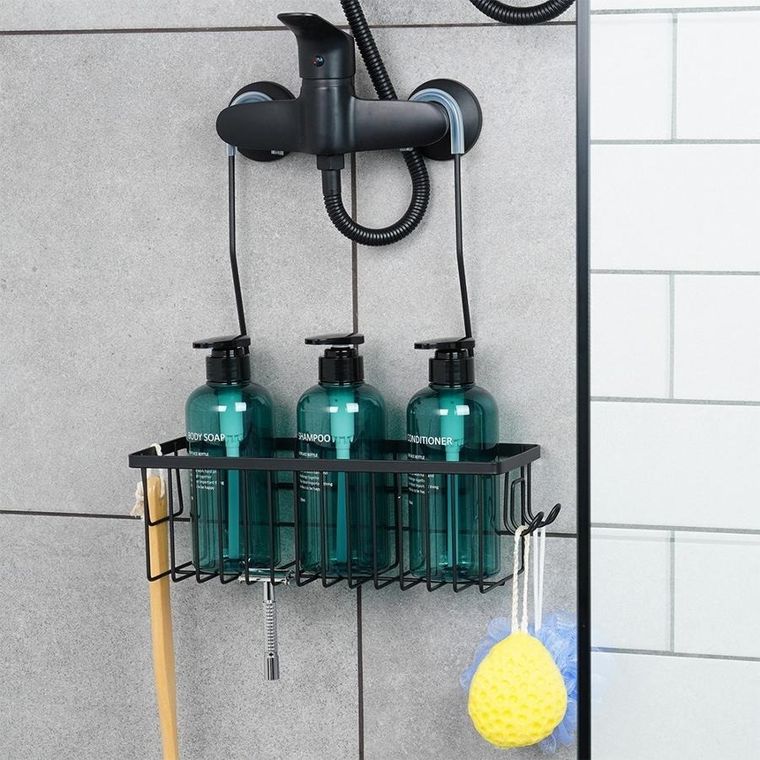 Vilde, półka łazienkowa do kabiny prysznicowej, zawieszana