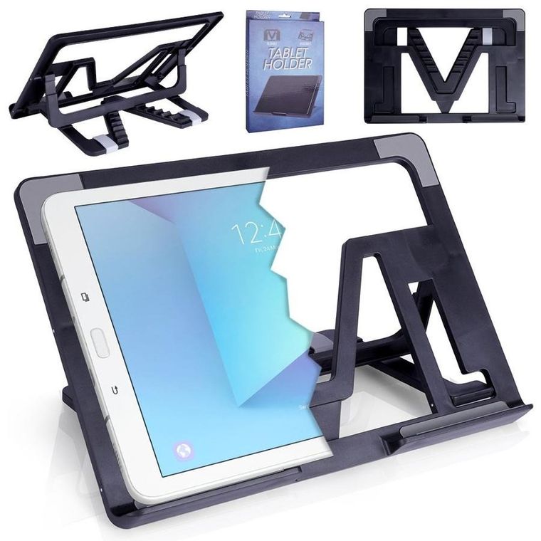 Vilde, stojak na tablet, czarny, 26-18.5 cm