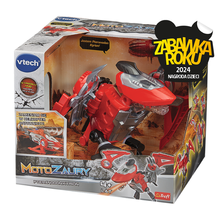 Vtech, Motozaury, Pteranodon Kyrion, pojazd transformujący