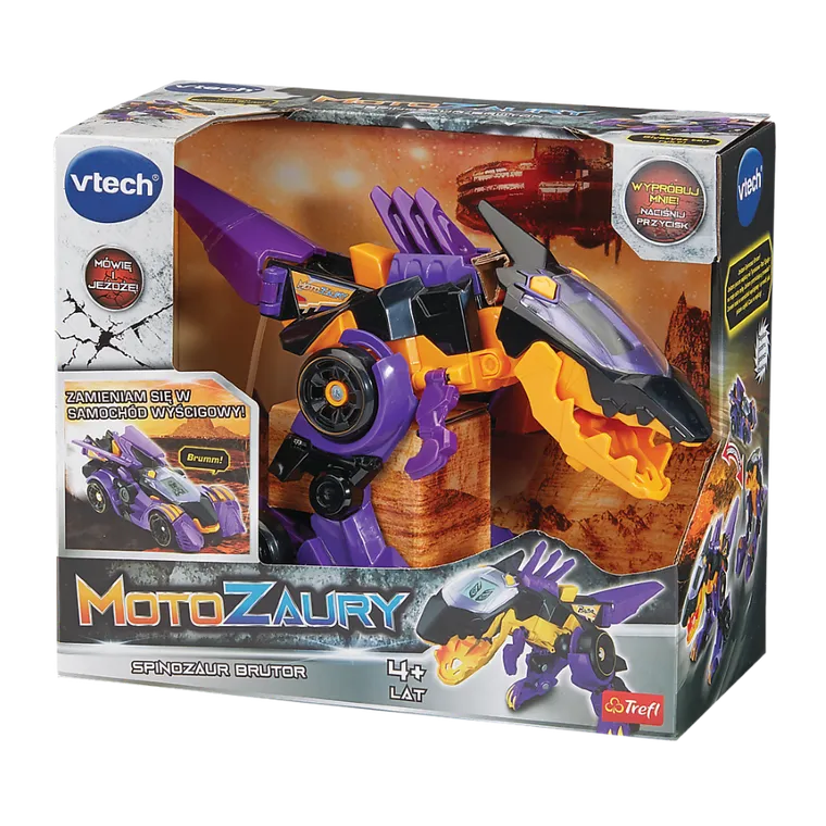Vtech, Motozaury, Spinozaur Brutor, pojazd transformujący