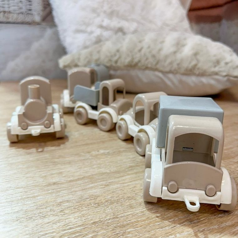 Wader, Biszkoptowa Chmurka, Kid Cars Trio, zestaw pojazdów