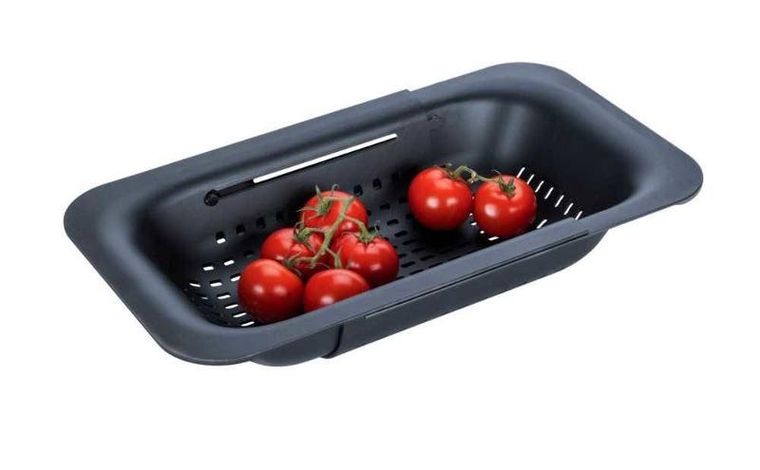 Wenko, organizer rozsuwany do zlewu, Sivo, 37-50 cm