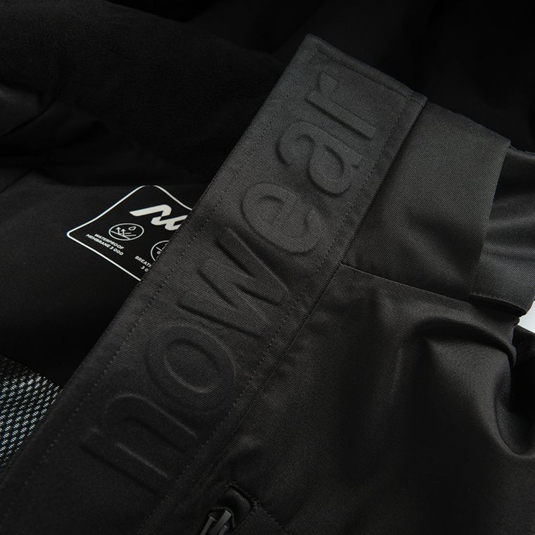 Wodoodporna kurtka przejściowa unisex oversize z kapturem NOWEAR