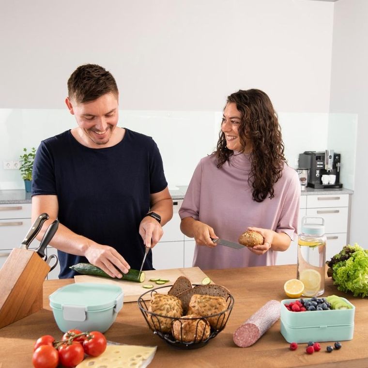 Xavax, Bento, lunchbox, poziomowy, 500 ml, to go