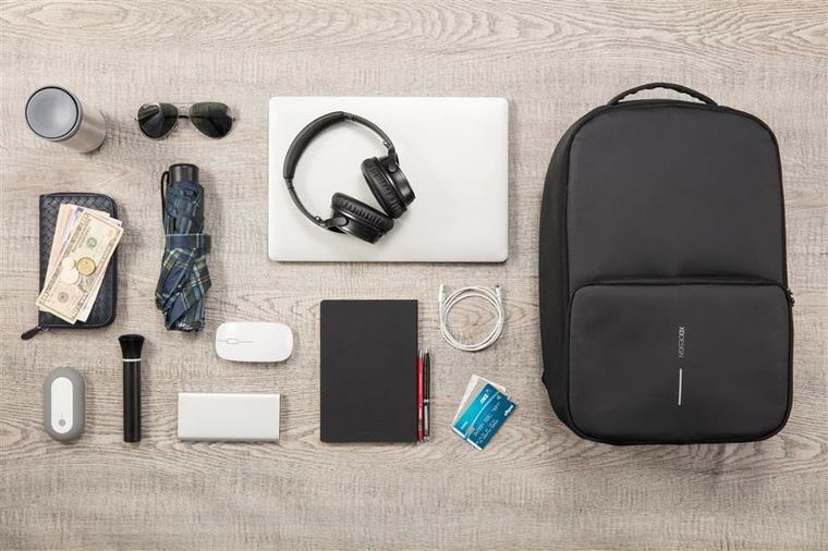 XD Design, Flex Gym Bag, plecak antykradzieżowy, czarny