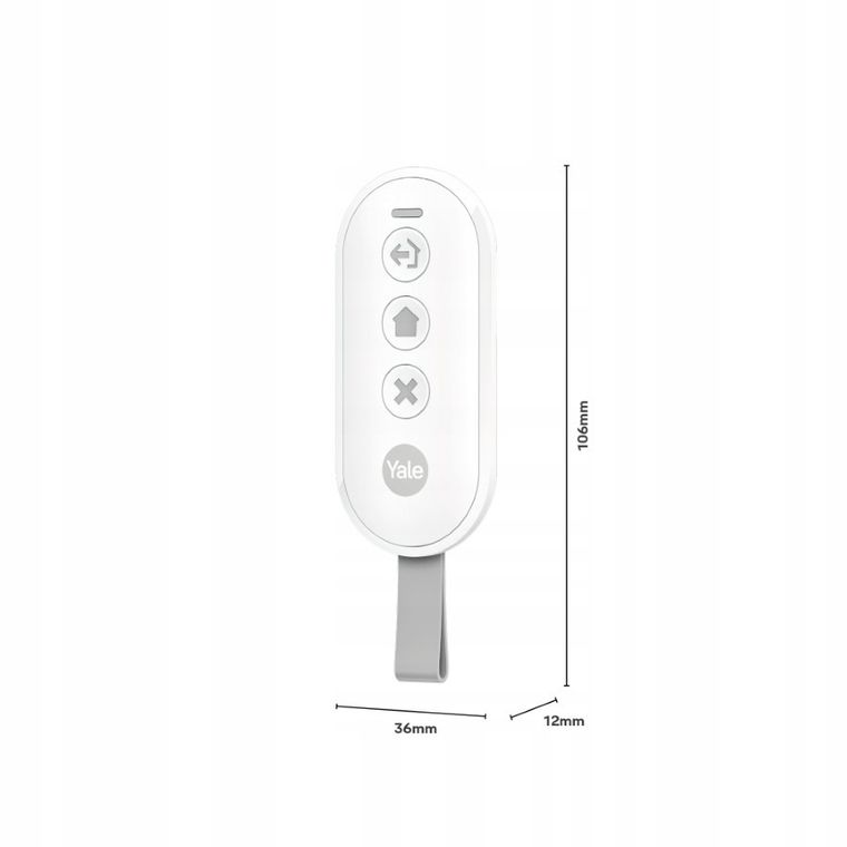 Yale, zestaw startowy inteligentnego alarmu, 5 elementów