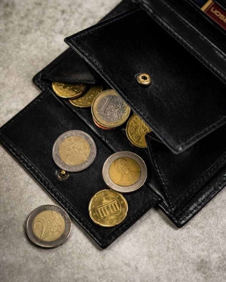 Zestaw: Portfel, Etui na karty, Brelok, czarny, skórzany, RFID, Peterson