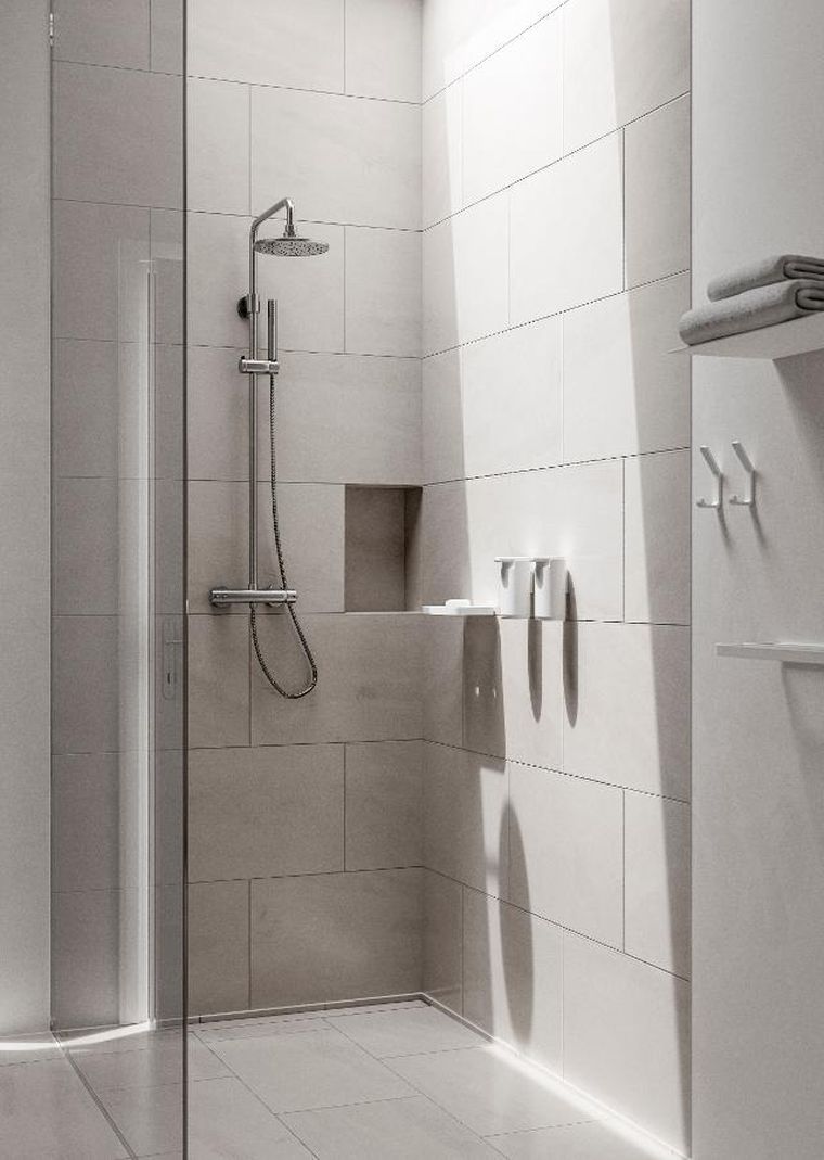 Zone Denmark, półka prysznicowa, Rim, biała