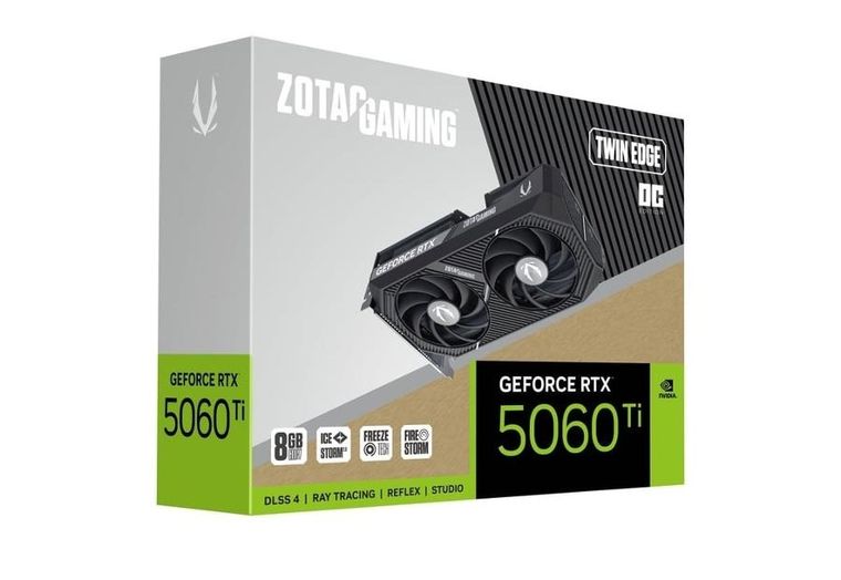 Zotac, karta graficzna, Geforce RTX 5060 Ti 8GB TWIN EDGE OC GDDR7 128bit 3DP/HDMI