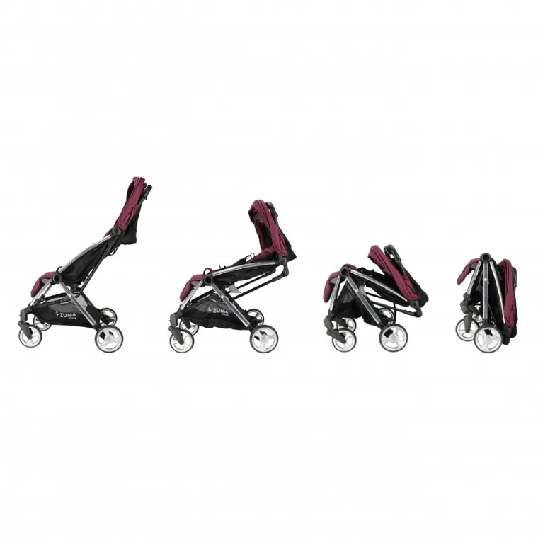 Zuma Kids, wózek spacerowy, moon, fioletowo-czarny
