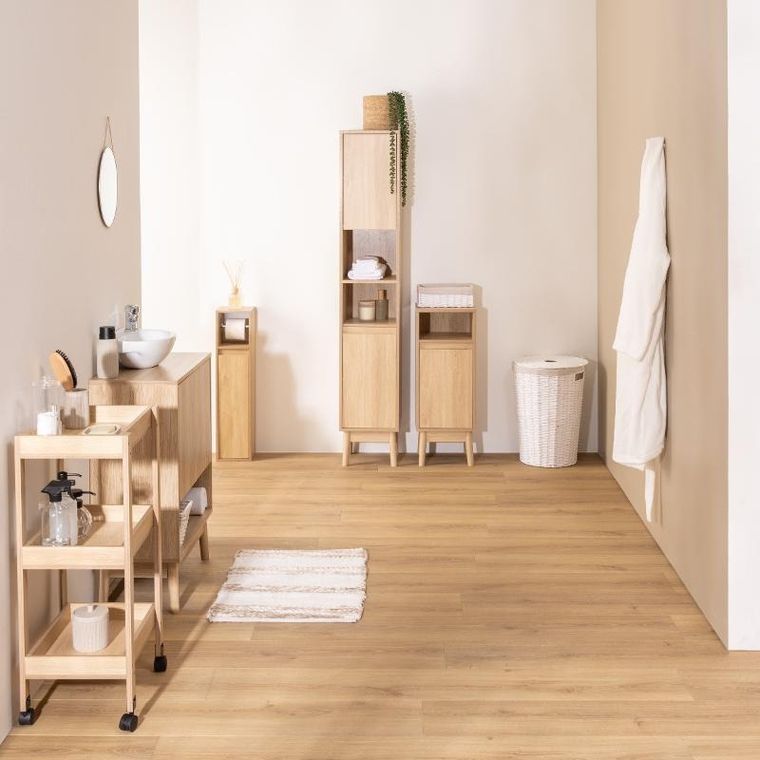 5five Simply Smart, Abana, niska szafka łazienkowa stojąca, 30-30-80 cm