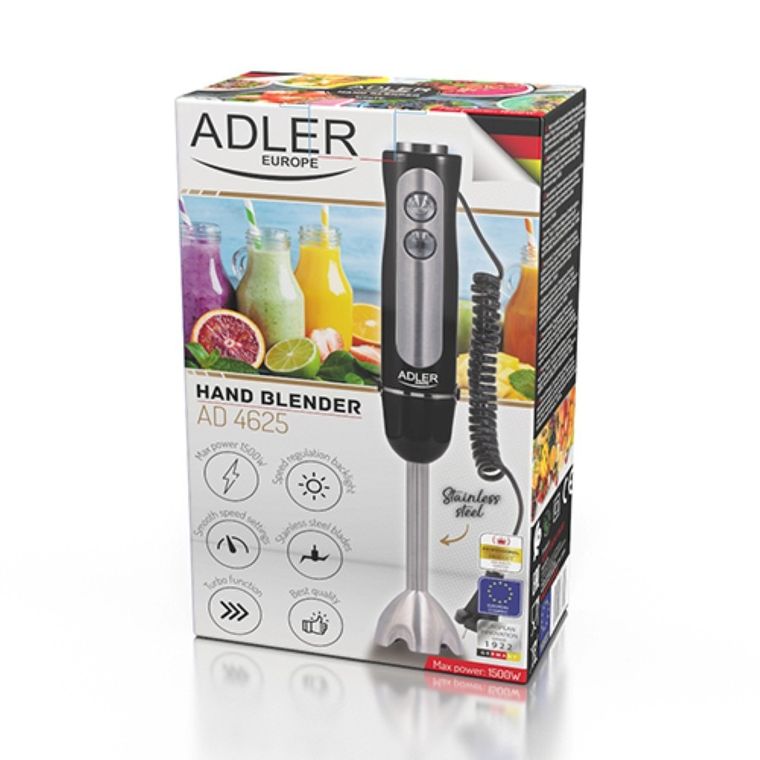 Adler, blender ręczny, 850W, AD 4625, czarny