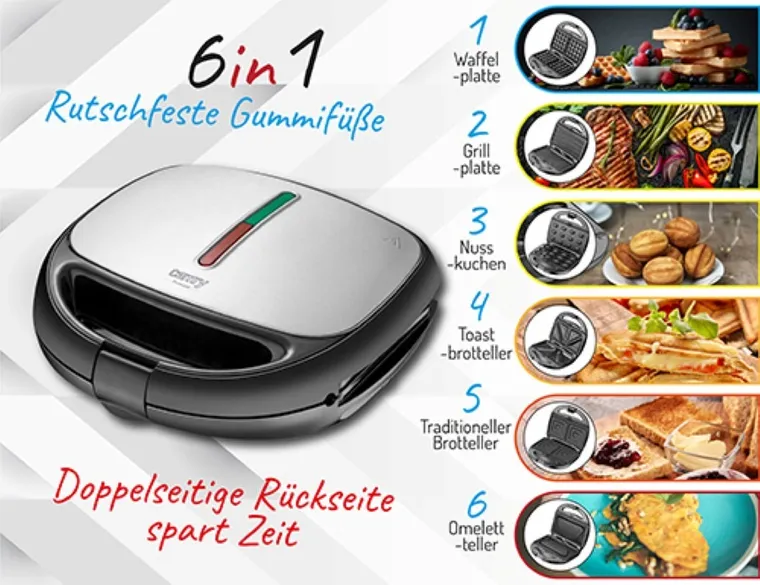 Adler, Camry, opiekacz, CR 3057