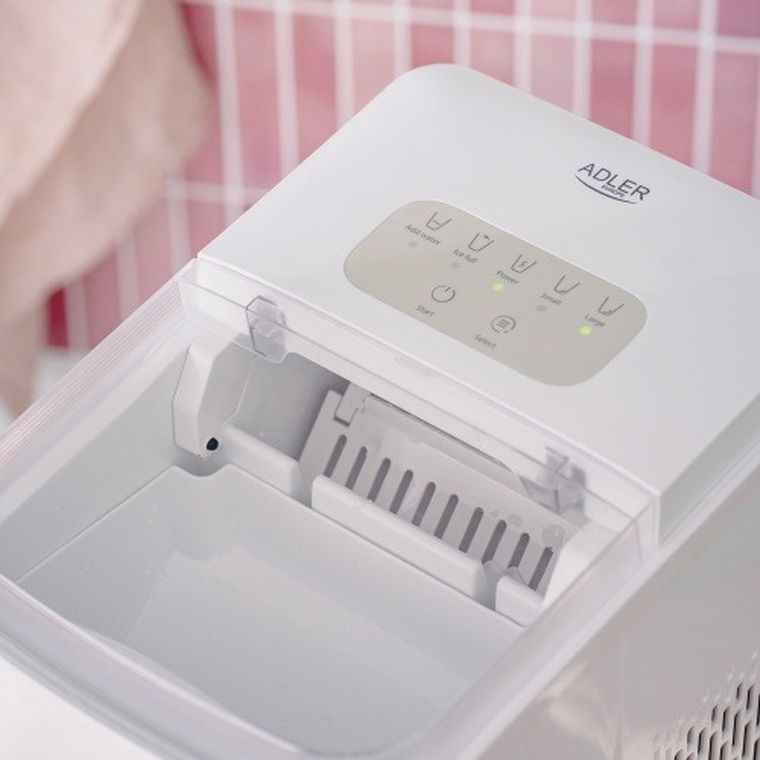 Adler, kostkarka do lodu, z panelem dotykowym