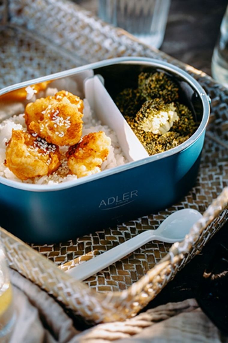 Adler, metalowy pojemnik na żywność, podgrzewany