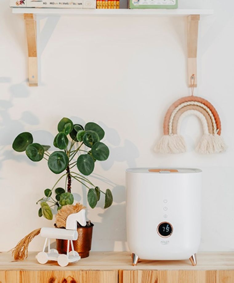 Adler, nawilżacz ultradźwiękowy LED