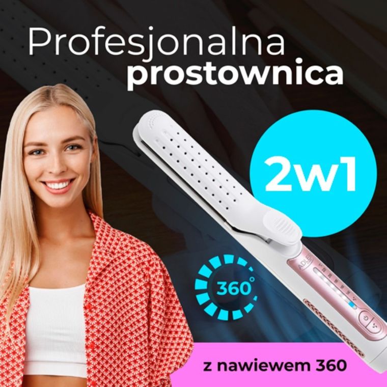 Adler, profesjonalna prostownica z nawiewem