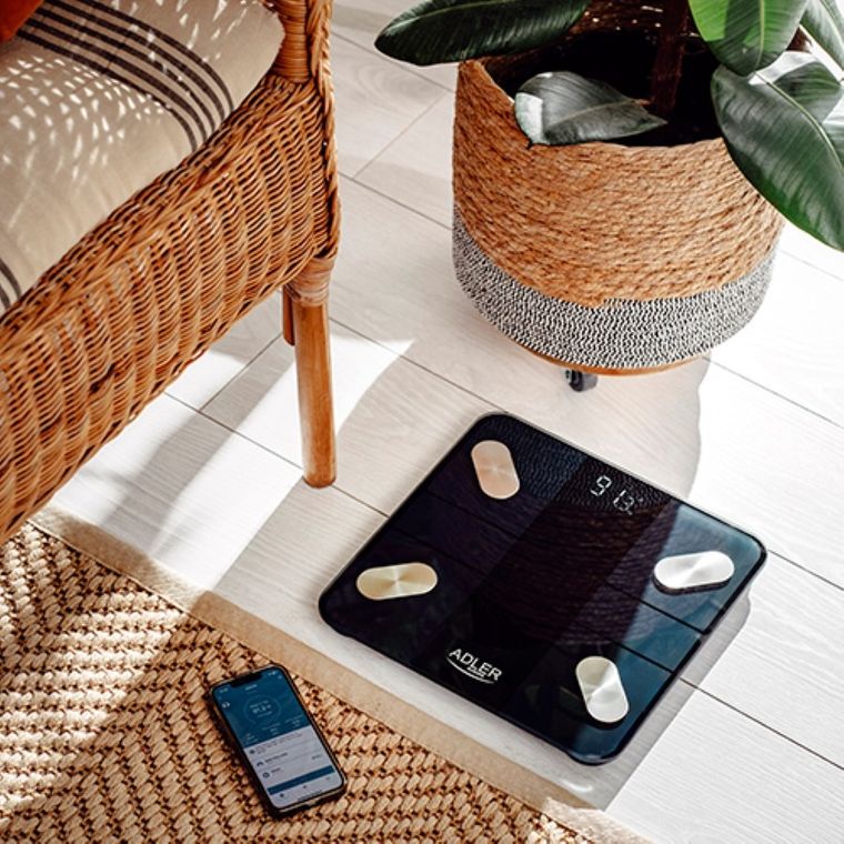 Adler, Smart, waga łazienkowa analityczna