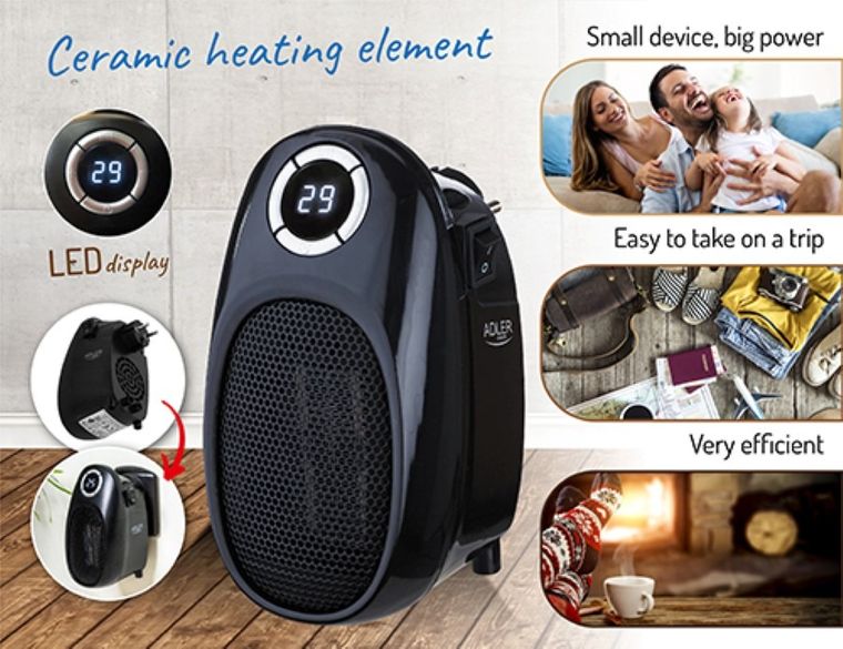 Adler, termowentylator, AD 7726