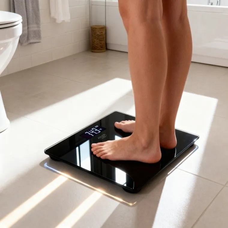 Adler, waga łazienkowa USB-C, akumulatorowa, do 180 kg