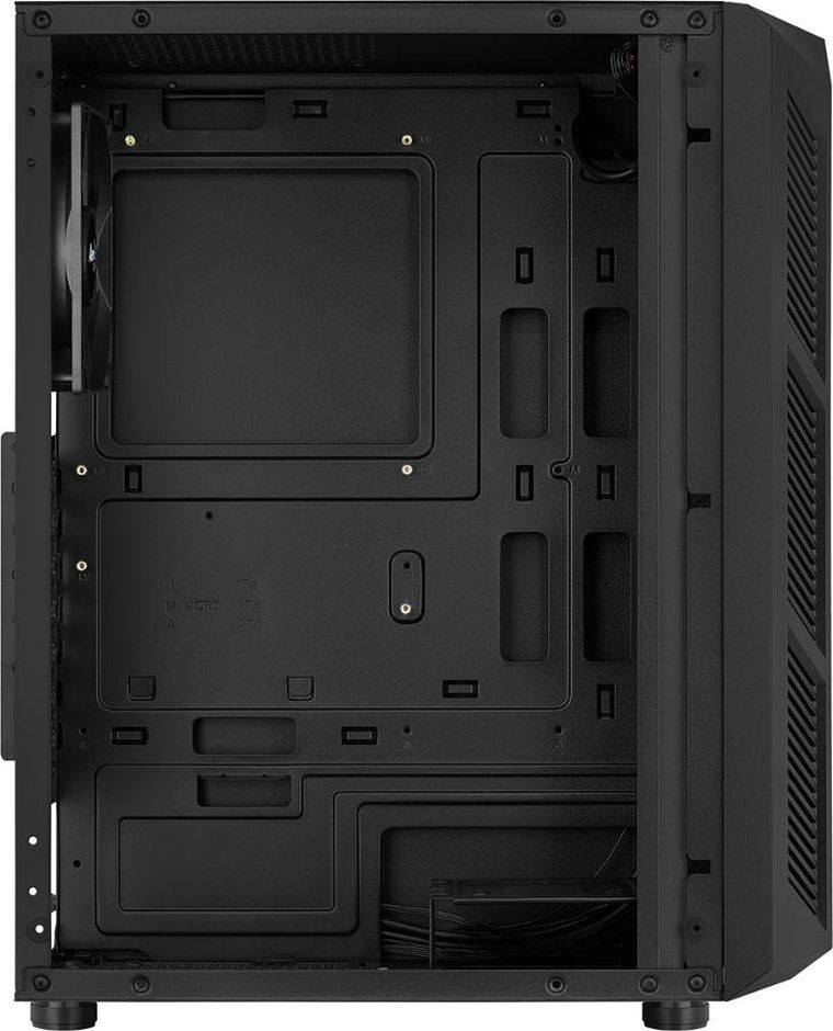 Aerocool, PGS Prime-G-BK-v1, obudowa komputerowa, RB, czarna