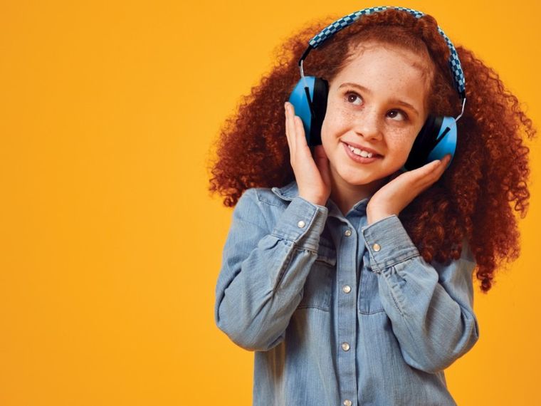 Alecto, BV-71, nauszniki wygłuszające dla dzieci, niebieskie