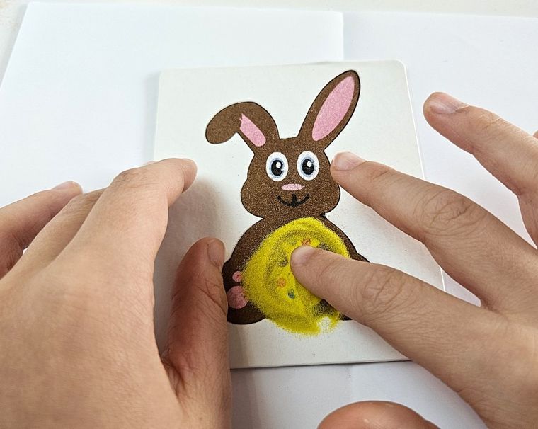 Alexander, Sand Art, Piaskowe Malowanki, Zajączek