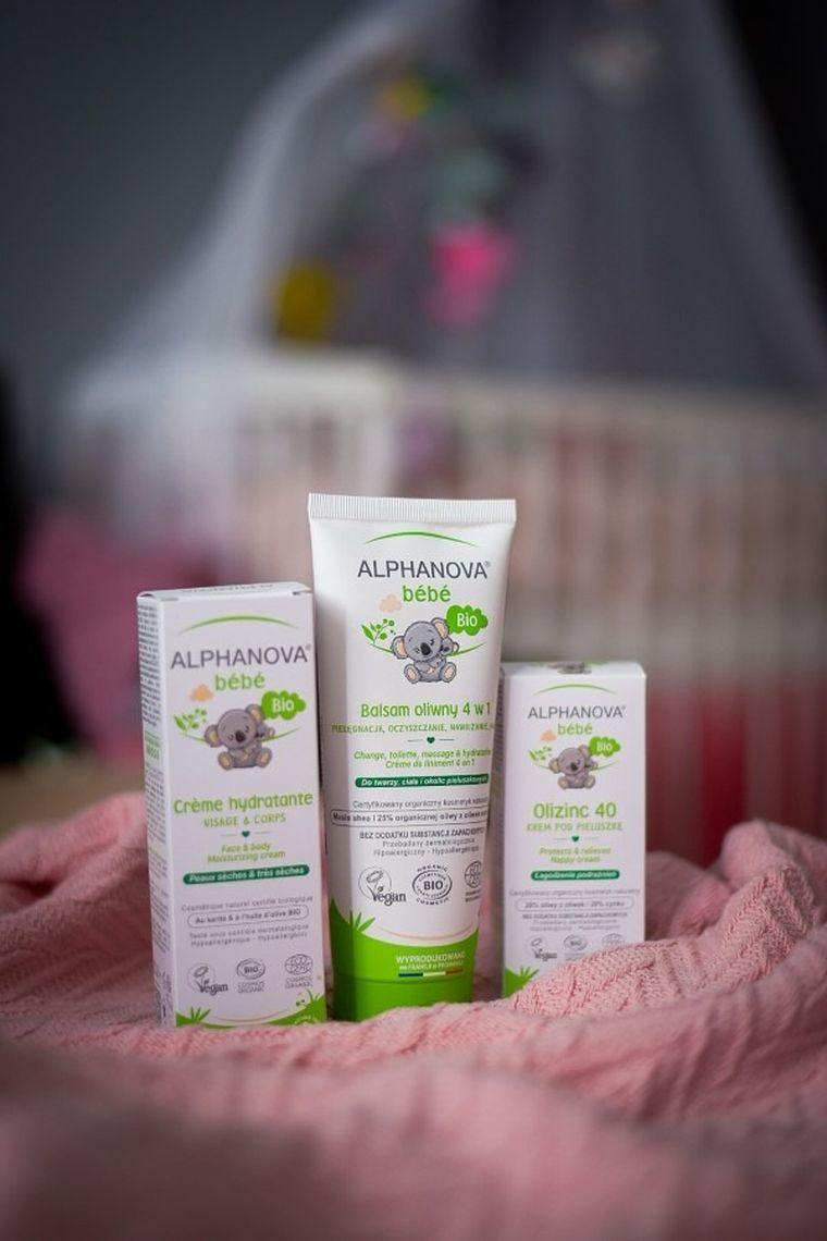 Alphanova Bebe, krem przeciw odparzeniom, Olizinc 40, 50 g