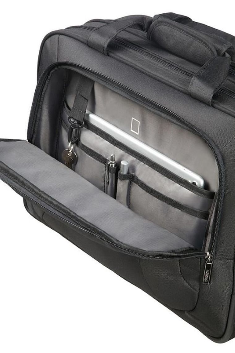 American Tourister, torba na kołach na laptopa, At Work 33G39006, 15,6", czarna